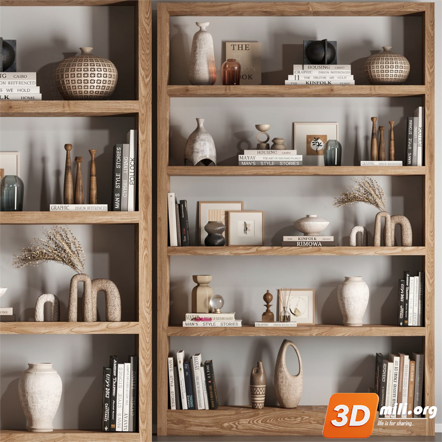 Decorative cabinet Skp Files